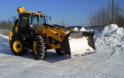 Уборка и вывоз снега спецтехникой - Новокузнецк, цены, предложения специалистов
