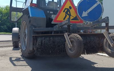 Услуги дорожной щетки на базе МТЗ - Кемерово, заказать или взять в аренду