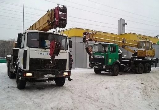 Автокран Ивановец на базе Камаза, МАЗа взять в аренду, заказать, цены, услуги - Белово