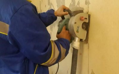 Штробление стен штроборезами и перфораторами - Новокузнецк, цены, предложения специалистов