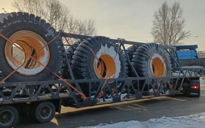 Тралы для перевозки больших грузовых колес - Мариинск, заказать или взять в аренду