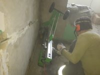 Сверление больших отверстий в бетоне и кирпиче