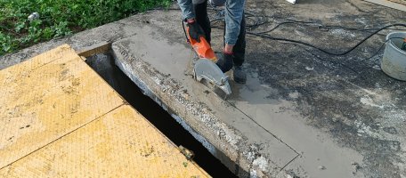 Алмазная резка железобетонных проемов в Новокузнецке