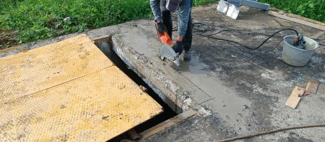 Алмазная резка бетона, железобетона, кирпича, асфальта в Мысках