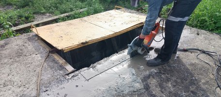 Алмазная резка бетона, кирпича, асфальта в Прокопьевске