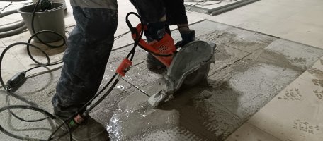 Алмазная резка бетона и кирпича стоимость услуг и где заказать - Калтан