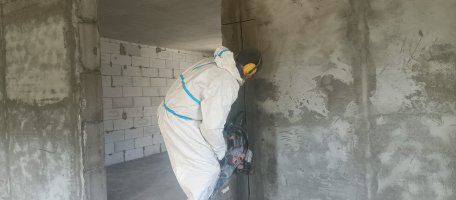 Резка проемов в полу и стенах. Расширение проемов стоимость услуг и где заказать - Новокузнецк